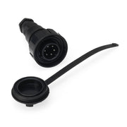 Bulgin Flex Plug & Cap Kit, IP68 - 6 Pin Plug
