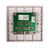 Square Edged Coaxial TV Socket in White (Single Outlet)
