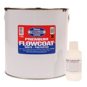Baileys Premium Flowcoat in Brilliant White (2.5kg / with Hardener) BA-018 7504