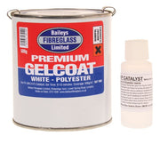 Baileys Premium Gelcoat in Brilliant White (500g / with Hardener) BA-021 7602
