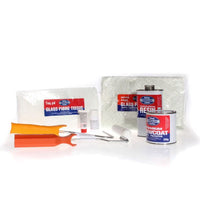 Baileys Fibreglass Gelcoat Repair Kit with Tools (4 sq ft / 250g) BA-2604 2604