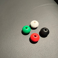 Pack of 4 x 16 mm od ball stoppers for rope or shock cord