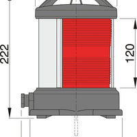 VETUS Navigation light type 55N (BB55VN)