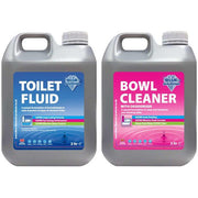 Blue Diamond Double Pack Toilet Fluid Blue & Bowl Cleaner Pink (2L+2L)