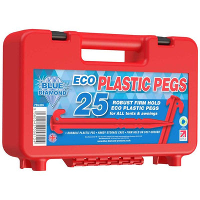 Blue Diamond Eco Plastic Pegs (Case Of 20) BD-PEG205 PEG205