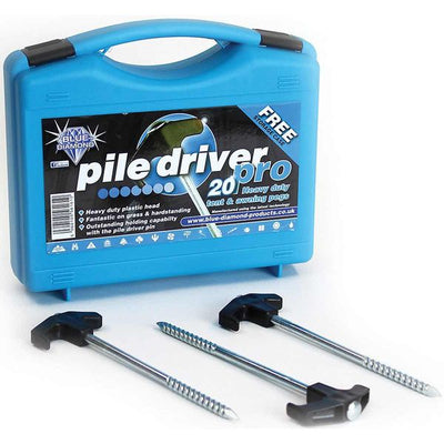 Blue Diamond Pile Drive Pro Pegs (Case Of 20)