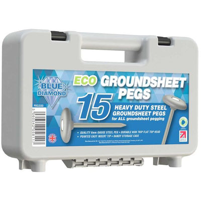 Blue Diamond Eco Groundsheet Pegs (Case Of 15)