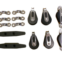 Lazy Jack Kit - for Boats Up To 31' - Basic Hardware Only without Camcleats, Fairleads and Fastenings