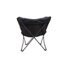 Bo-Camp Industrial Collection Butterfly Chair Himrod L Blue