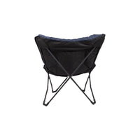 Bo-Camp Industrial Collection Butterfly Chair Himrod L Blue