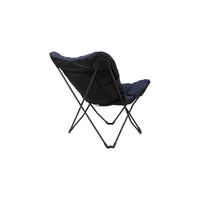 Bo-Camp Industrial Collection Butterfly Chair Himrod L Blue