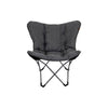 Bo-Camp Urban Collection Butterfly Chair Redbridge L Grey