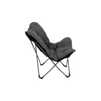 Bo-Camp Urban Collection Butterfly Chair Redbridge L Grey