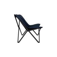Bo-Camp Industrial Collection Relax Chair Molfat Blue