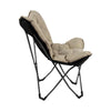 Bo-Camp Urban Collection Butterfly Chair Redbridge M Beige