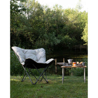 Bo-Camp Urban Collection Butterfly Chair Redbridge M Beige