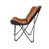 Bo-Camp Industrial Collection Butterfly Chair Himrod Clay
