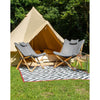 Bo-Camp Urban Collection Relax Chair Wembley L Grey