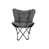 Bo-Camp Urban Collection Butterfly Chair Grainger M Grey