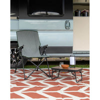 Bo-Camp Industrial Collection Folding Chair Stanwix Green