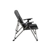 Bo-Camp Folding Chair Fraser 4 Positions Anthracite