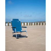 Bo-Camp Beach Chair Copa Rio Beach Aluminium Ocean