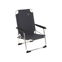 Bo-Camp Beach Chair Copa Rio Beach Aluminium Graphite