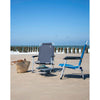 Bo-Camp Beach Chair Copa Rio Beach Aluminium Graphite