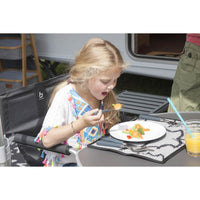 Bo-Camp Child's Chair Foldable Aluminium Anthracite