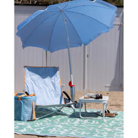 Bo-Camp Pastel Collection Beach Chair Saint-Malo Blue