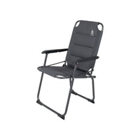 Bo-Camp Chair Copa Rio Air M Padded Aluminium Grey