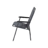 Bo-Camp Chair Copa Rio Air M Padded Aluminium Grey