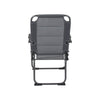 Bo-Camp Chair Copa Rio Air M Padded Aluminium Grey