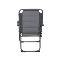 Bo-Camp Chair Copa Rio Air M Padded Aluminium Grey