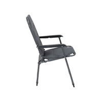 Bo-Camp Chair Copa Rio Air M Padded Aluminium Grey