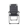 Bo-Camp Chair Copa Rio Air XL Padded Aluminium Grey