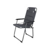 Bo-Camp Chair Copa Rio Air XL Padded Aluminium Grey