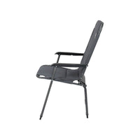 Bo-Camp Chair Copa Rio Air XL Padded Aluminium Grey