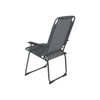 Bo-Camp Chair Copa Rio Air XL Padded Aluminium Grey