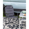 Bo-Camp Chair Copa Rio Air XL Padded Aluminium Grey