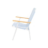 Bo-Camp Pastel Collection Chair Mosset M Aluminium Blue
