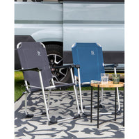 Bo-Camp Child's Chair Copa Rio Aluminium Graphite