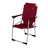 Bo-Camp Child's Chair Copa Rio Aluminium Ruby