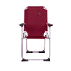 Bo-Camp Child's Chair Copa Rio Aluminium Ruby