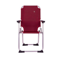 Bo-Camp Child's Chair Copa Rio Aluminium Ruby