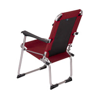 Bo-Camp Child's Chair Copa Rio Aluminium Ruby