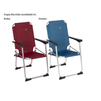 Bo-Camp Child's Chair Copa Rio Aluminium Ruby