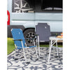 Bo-Camp Child's Chair Copa Rio Aluminium Ocean