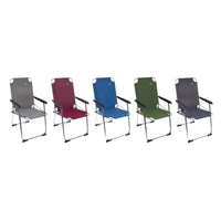 Bo-Camp Chair Copa Rio M Aluminium Ruby