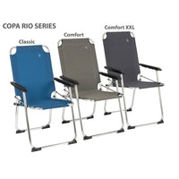 Bo-Camp Chair Copa Rio M Aluminium Ruby